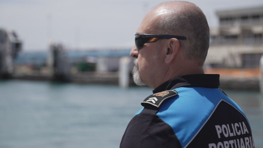 El jefe de la policía portuaria
