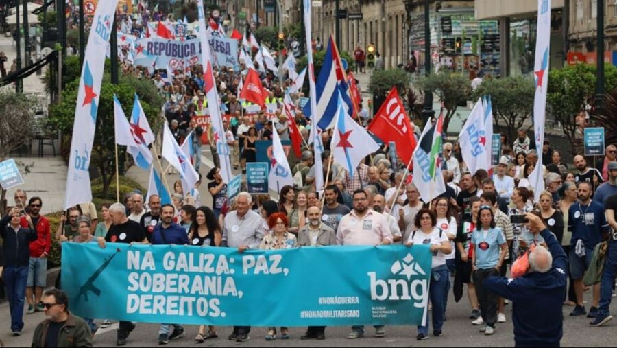 Día de las Fuerzas Armadas 2026: las imágenes del desfile militar en el que no se pudo izar la bandera