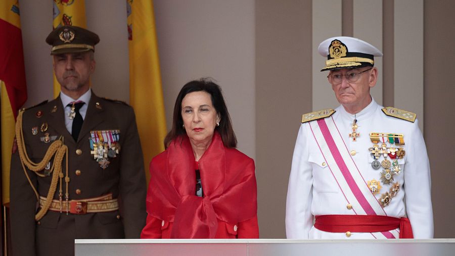 La ministra de Defensa, Margarita Robles
