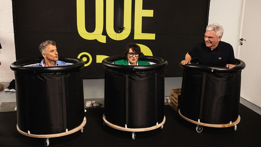 Xevi Verdaguer, Sílvia Abril i Carles Sans a 'I ara què?'