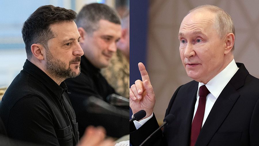 Zelenski y Putin