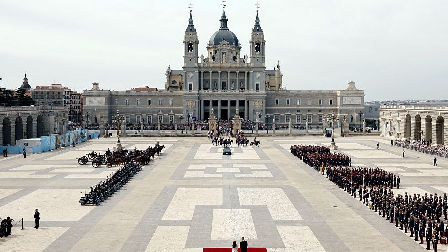 Visita del papa a España