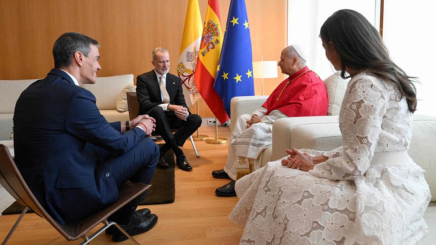 Visita del papa a España