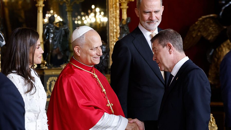 Visita del papa a España