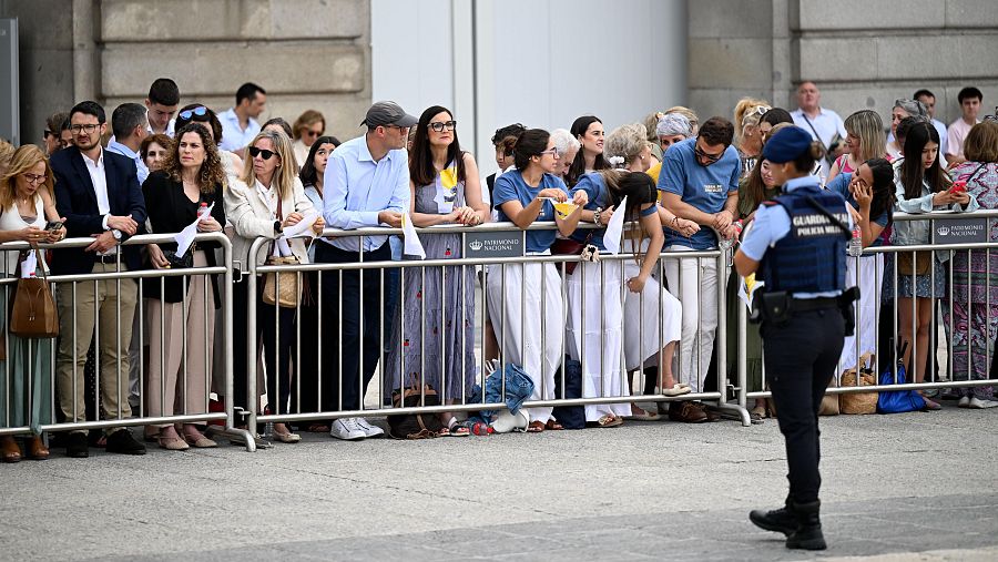 Visita del papa a España