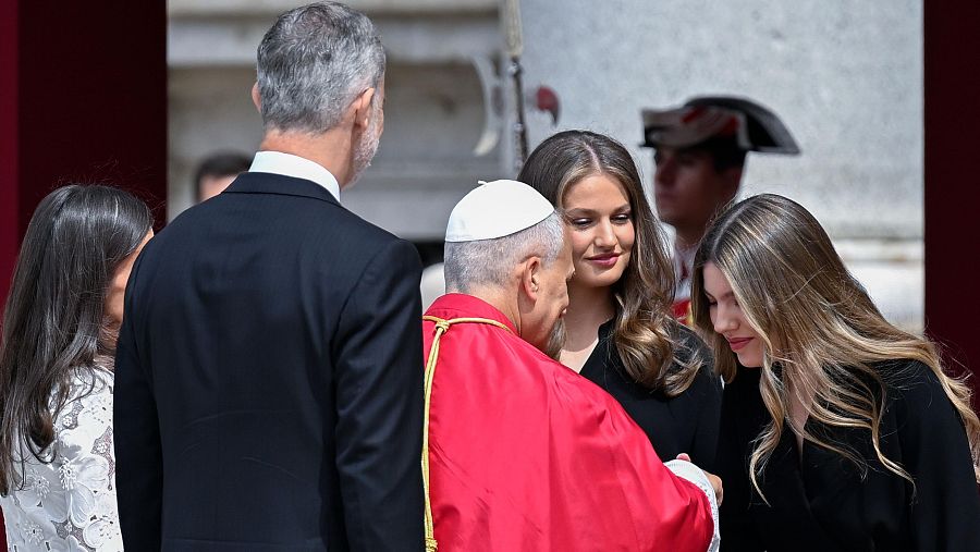 Visita del papa a España