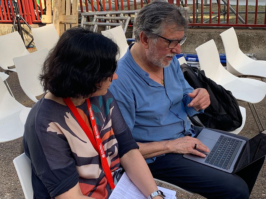 Con Javier nos une una amistad forjada en Honduras, de cuando contaba para TVE la labor de las oenegés de la Iglesia