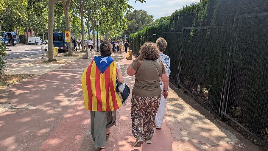 Maria Glòria, de Granollers, orgullosa de ser independentista y católica