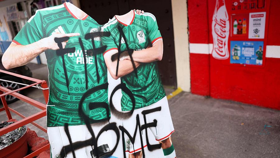 Protestas contra la FIFA en México