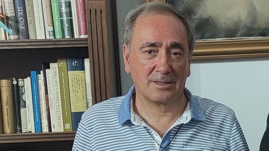 El vicario de Evangelización y Pastoral y delegado de migrantes de la Diócesis de Coria-Cáceres, Ángel Martín Chapinal