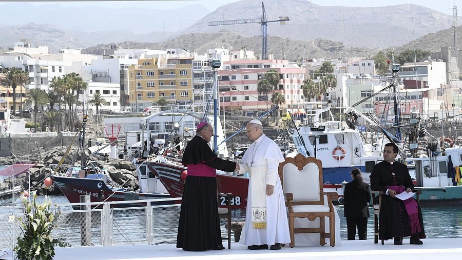 Sexto día de visita del papa a España: las mejores imágenes del 11 de junio
