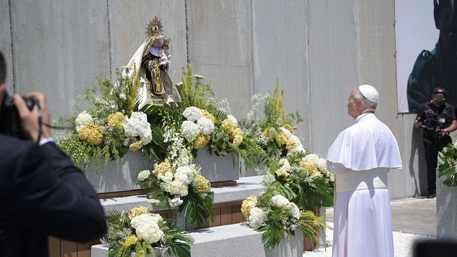Sexto día de visita del papa en España: las mejores imágenes del 11 de junio