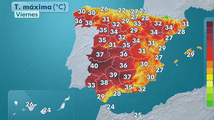El tiempo hoy 12 de junio en España.