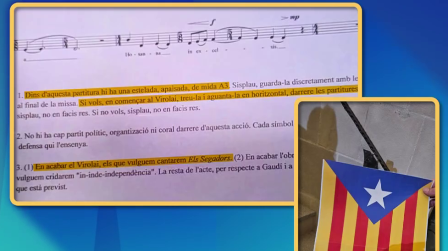 Parla una cantaire expulsada de la Sagrada Família: 