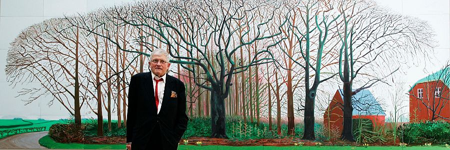 La pintura más grande de Hockney