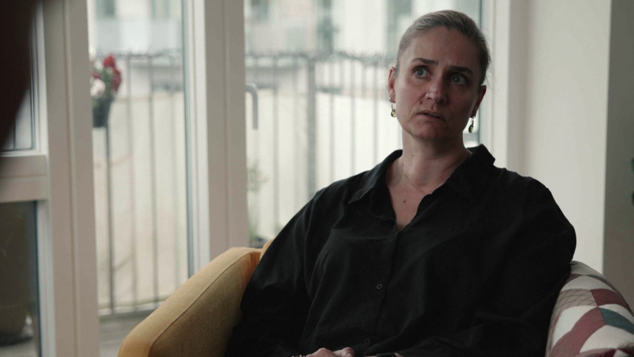 Mette Jepsen, durante la entrevista con DR.