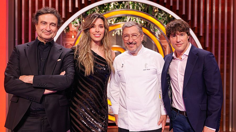 Los jueces de MasterChef y Joan Roca
