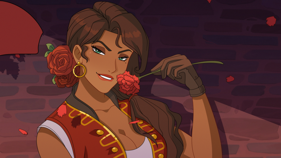 Juana, uno de los personajes de Mythic Love: Iberian Legends