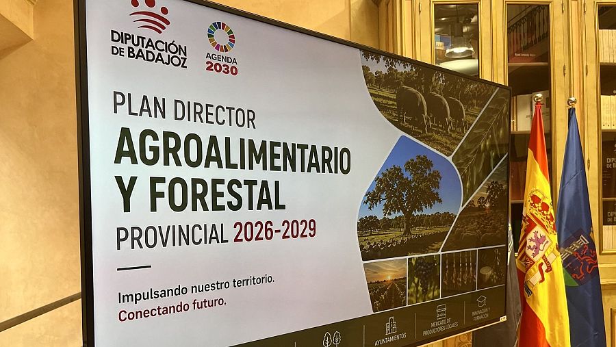 Presentación del Plan Director Agroalimentario y Forestal de la Provincia de Badajoz.