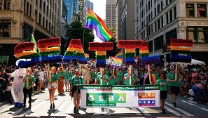 Celebración del Orgullo en Seattle