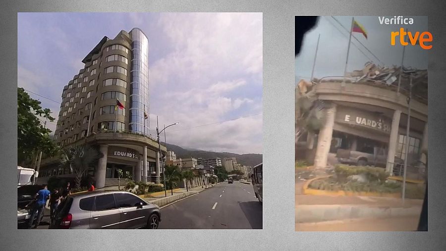 Comparativa de este hotel, antes y después del terremoto