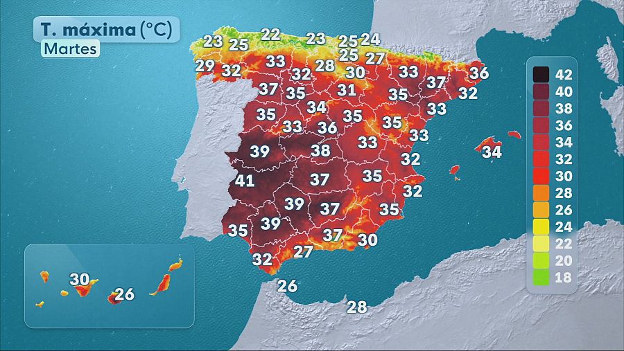 El tiempo, este martes 30 de junio.