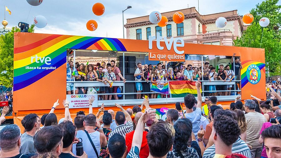 Carroza de RTVE 2025