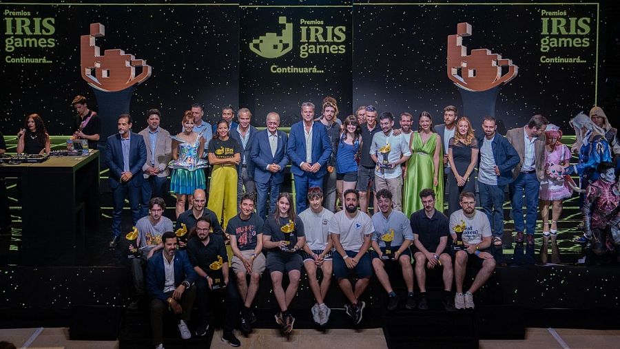 Foto de familia de los Iris Games 2026