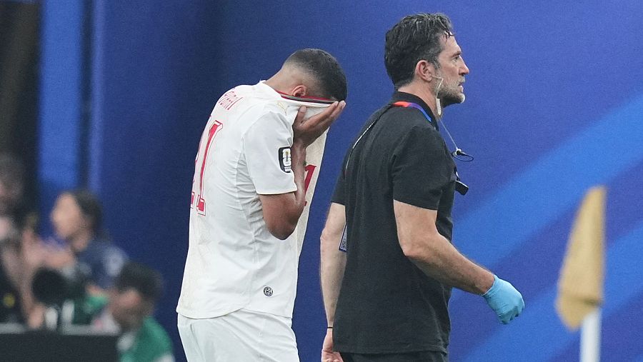 Saibari se marcha lesionado en el Canadá - Marruecos del Mundial 2026