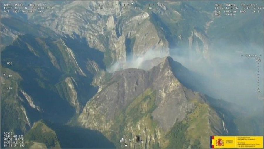Incendio en León