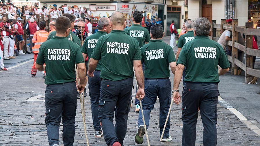 Las fotos más impactantes del quinto encierro de San Fermín 2026