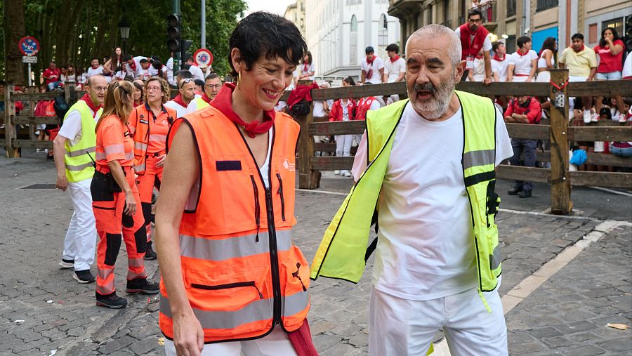 Las fotos más impactantes del sexto encierro de San Fermín