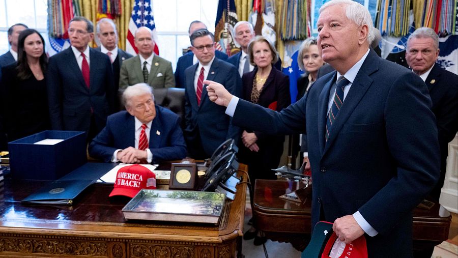 Muere el senador Lindsey Graham, colaborador de Trump