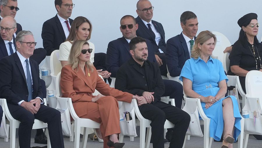 Sánchez, Zelenski y otros líderes acuden a la fiesta nacional francesa