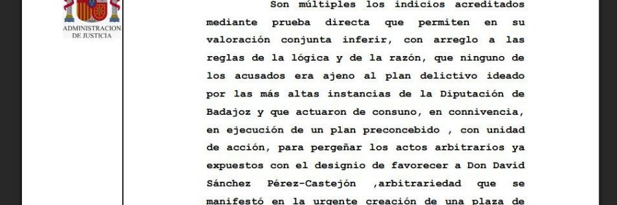 La Audiencia de Badajoz condena a David Sánchez, hermano del presidente, a 9 años de inhabilitación para empleo público