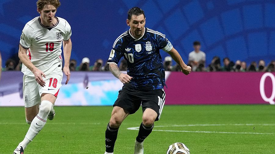 Emocionante Inglaterra-Argentina