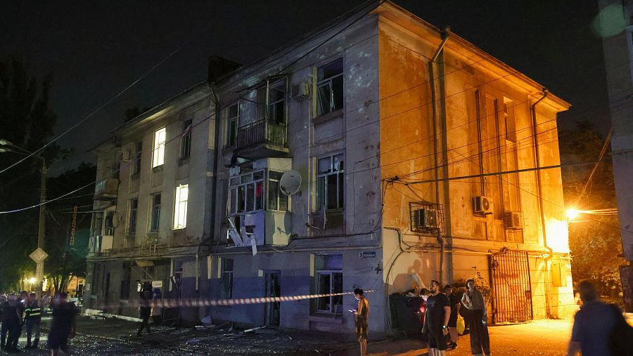 Ataque reciente contra áreas civiles en la región de Odesa