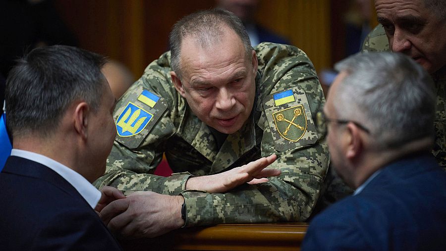 Oleksandr Sirskii, comandante en jefe de Ucrania