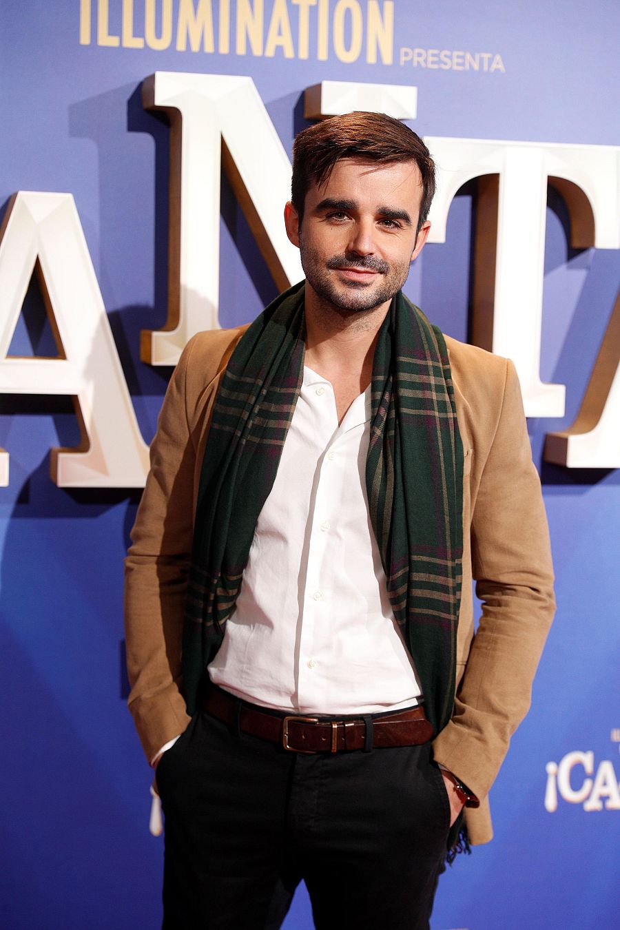 El creador de contenido Nachter durante la presentación de la segunda parte del musical, 