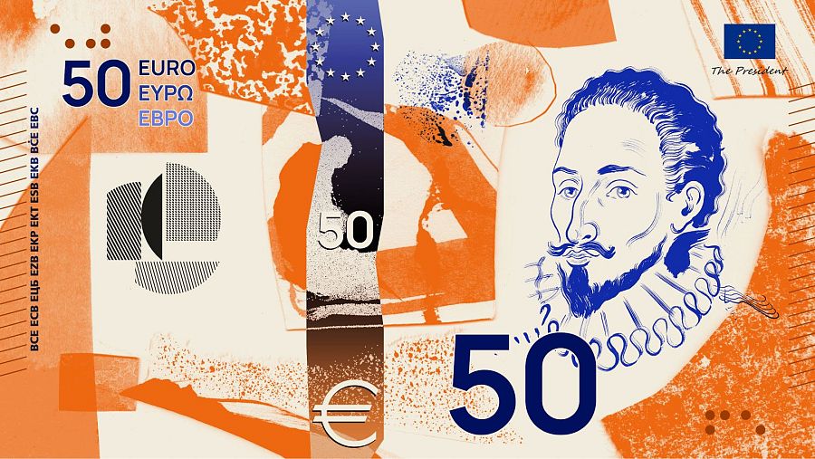 El escritor Miguel de Cervantes es la representación española entre las propuestas