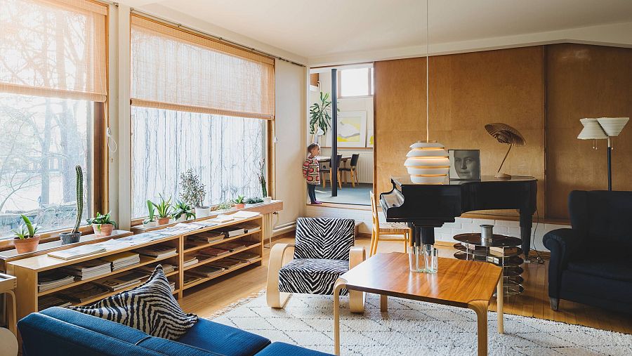Interior de la casa Aalto