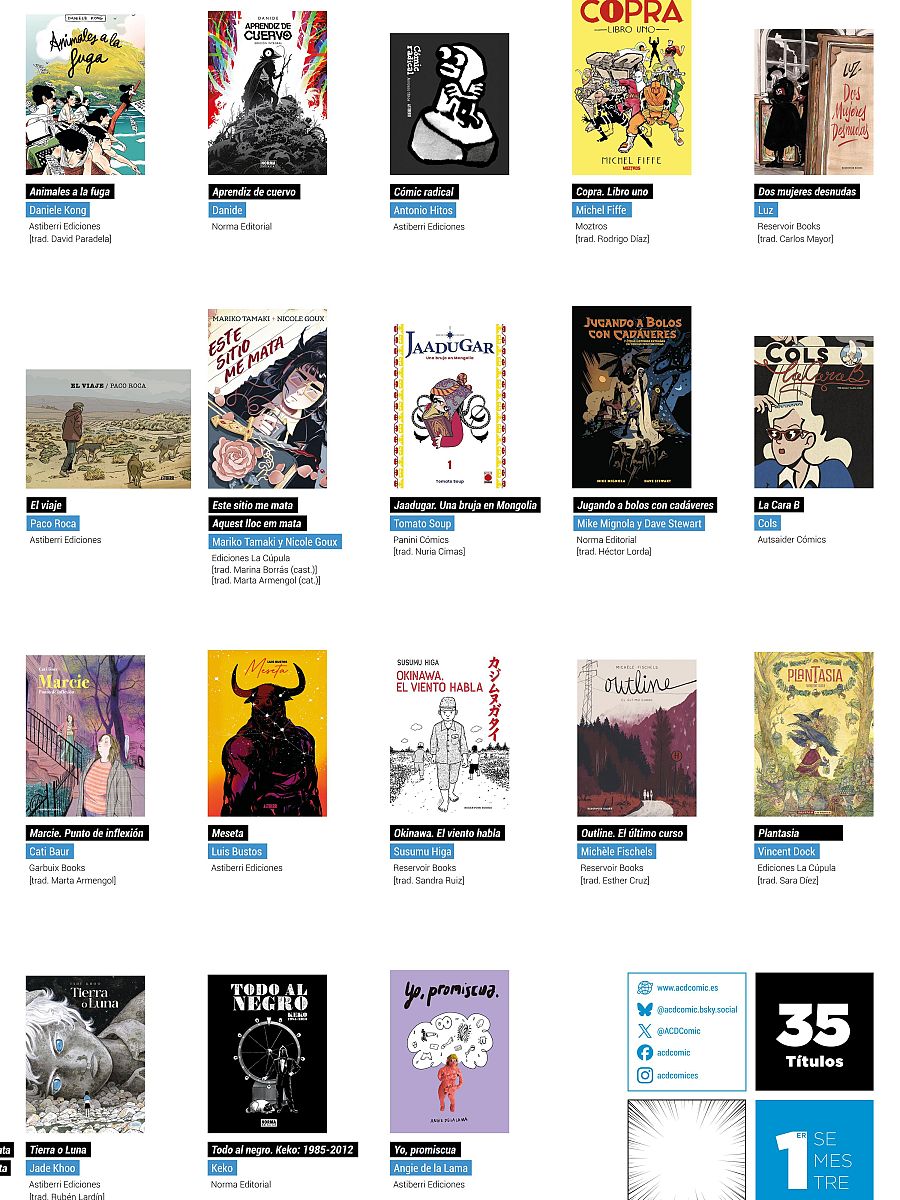 Selección de cómics 