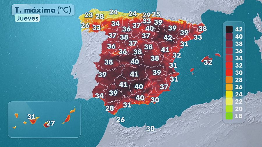 El tiempo el 30 de julio: sigue la ola de calor