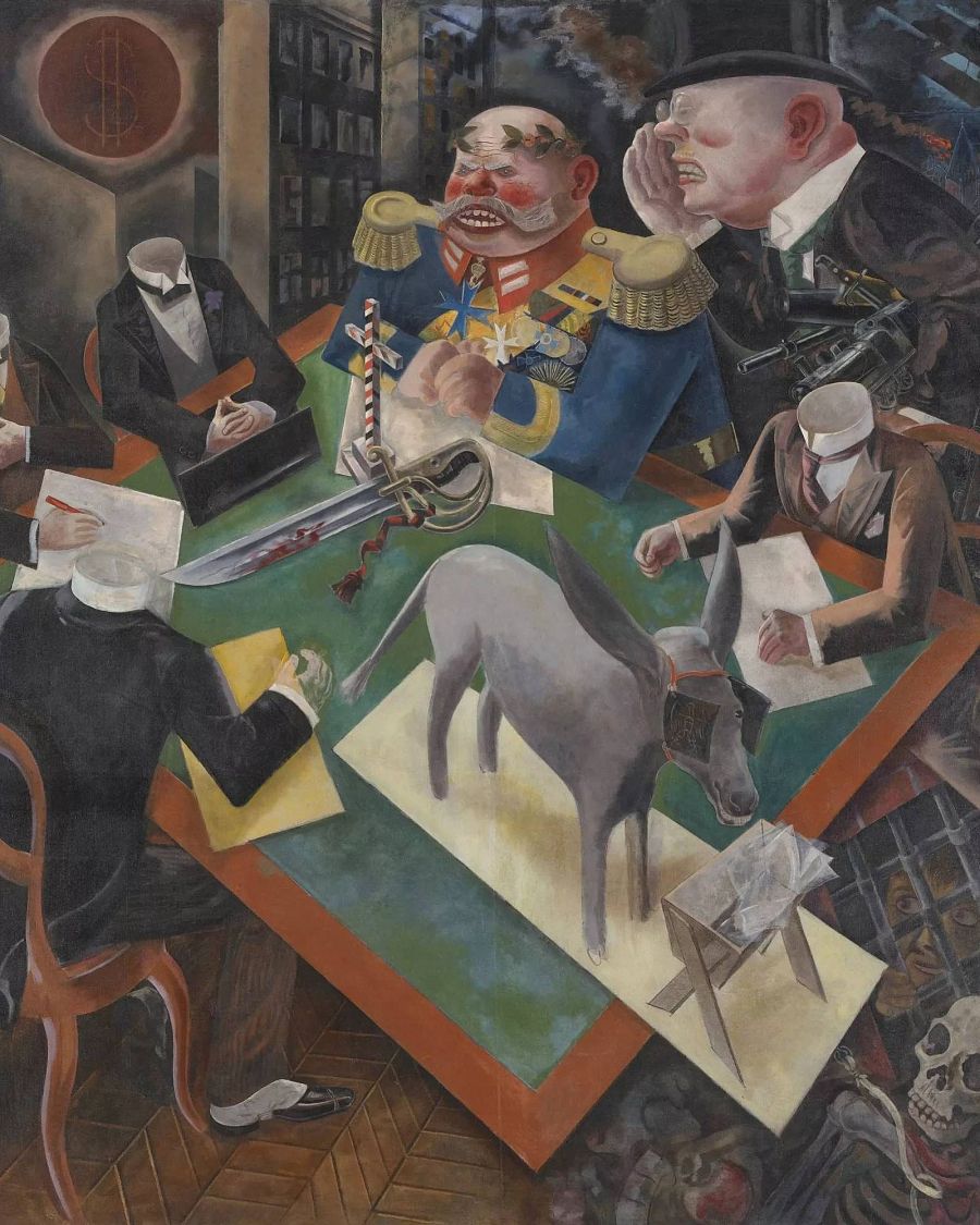 'Eclipse del sol', 1926, de George Grosz