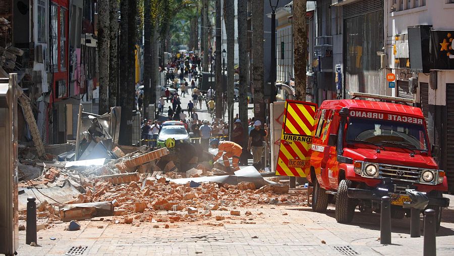 Terremoto en Colombia: fotos del temblor de magnitud 7,4