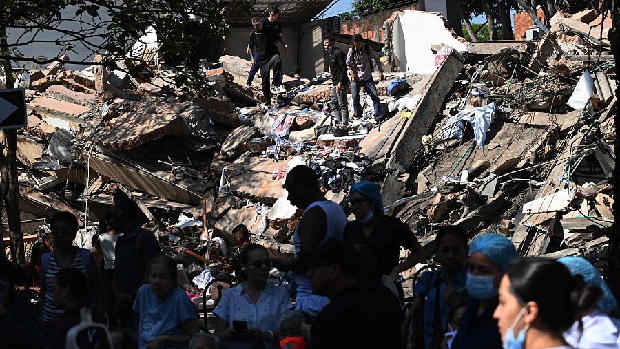 Imágenes del terremoto en Colombia