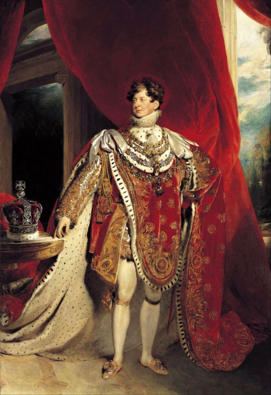 Retrato de Jorge IV de Inglaterra, Thomas Lawrence (1816)