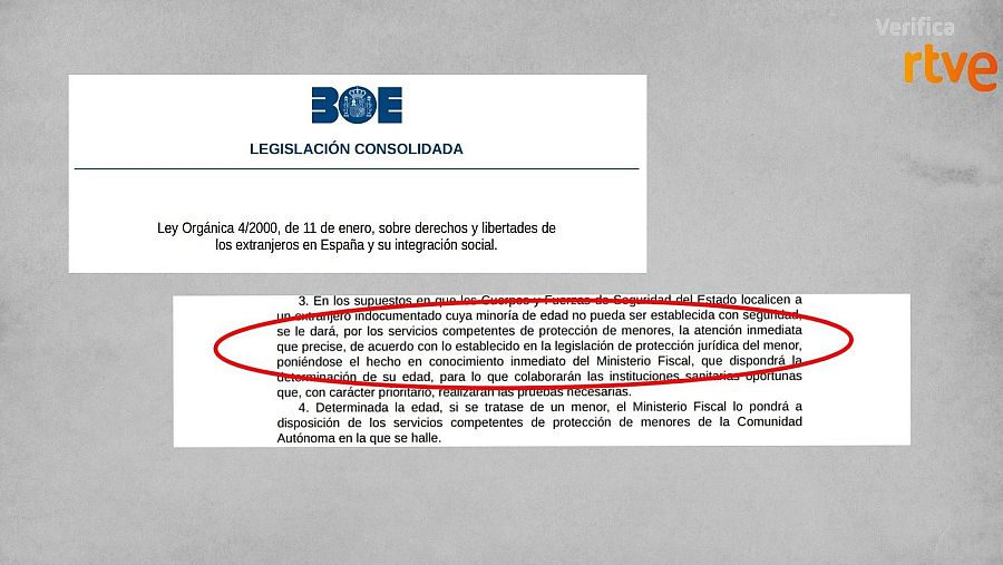Detalle del artículo 35 de la Ley de Extranjería publicada en el Boletín Oficial del Estado