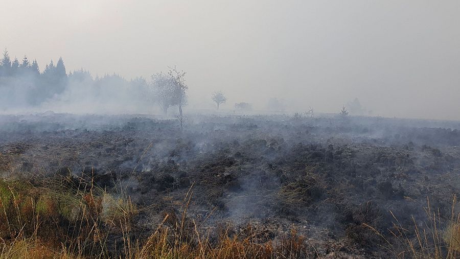 Bélgica se enfrenta al peor incendio de su historia que amenaza con llegar a Alemania