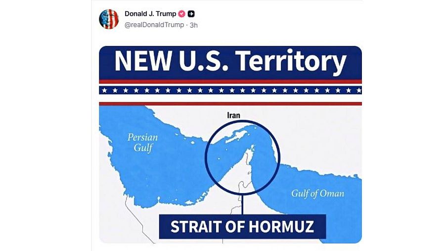 Mensaje de Trump en su red social